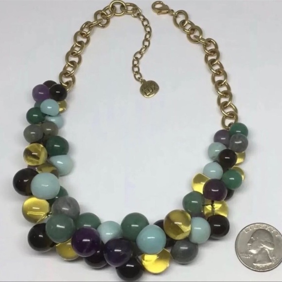 Vintage Beaded Semi-precious Stone Necklace - Picture 5 of 7